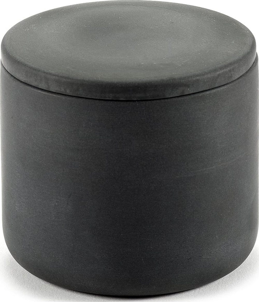 Банка для хранения serax lazienkowy cose, фарфор, серая · арт. fabr B1521001G