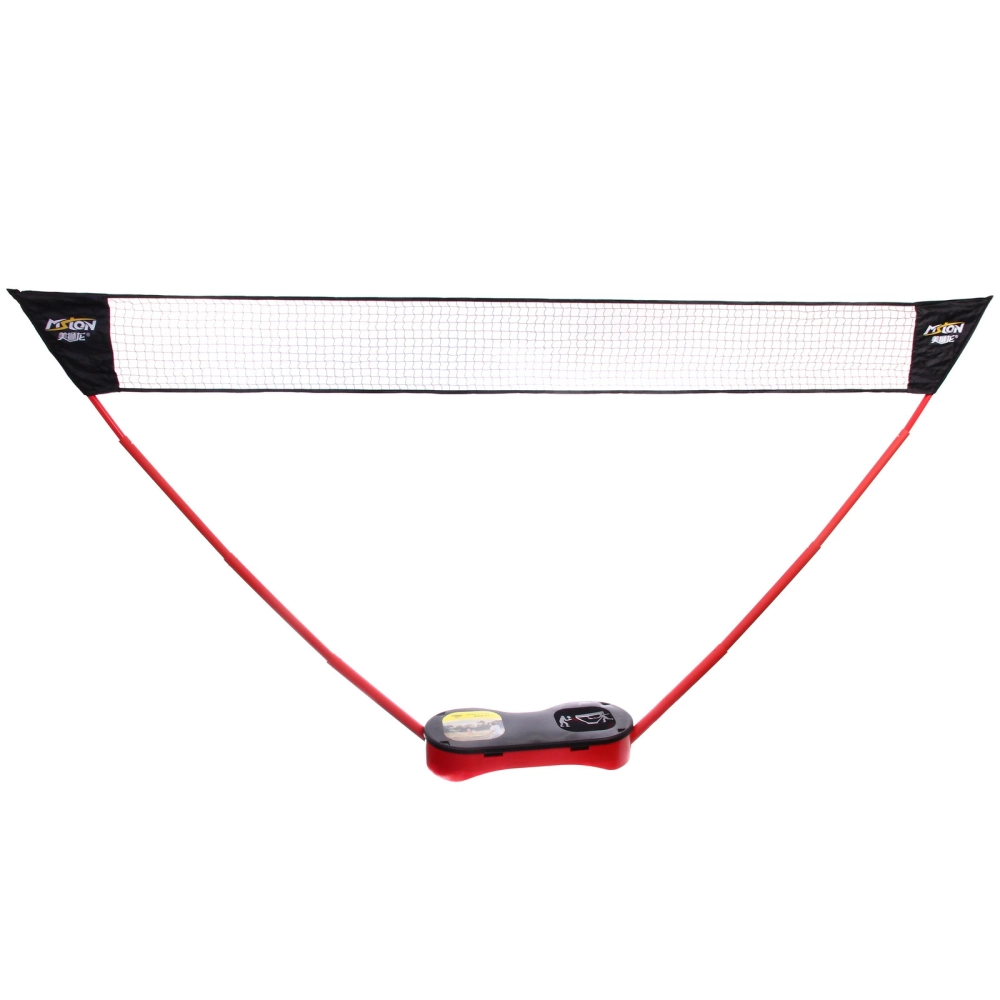 Сетка складная для игры в бадминтон, 300*150 см, красный-черный