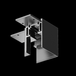 Угол для накладного магнитного шинопровода Maytoni Gravity TRX010CL-21B