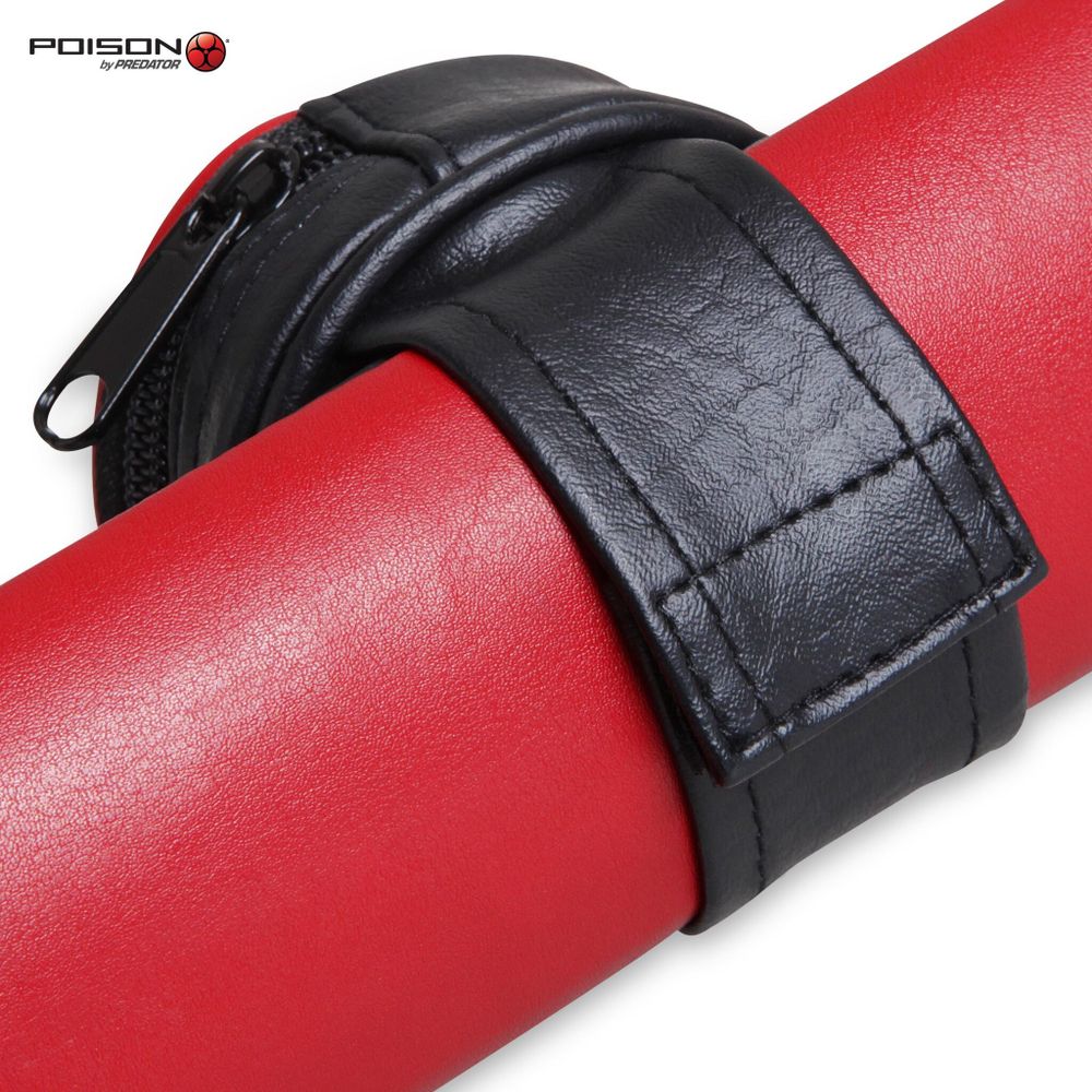 Тубус Poison Armor Velcro 1PC красный/черный