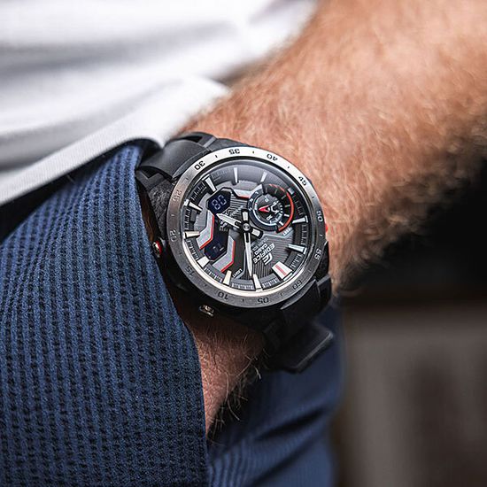 Наручные часы Casio ECB-2200P-1A