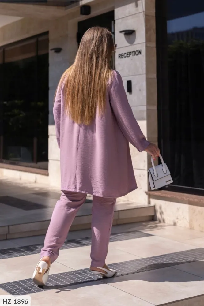 Костюм тройка HZ-1888 Фабрика Моды