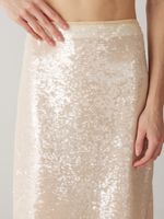 ЮБКА В ПАЙЕТКАХ PASTEL BEIGE