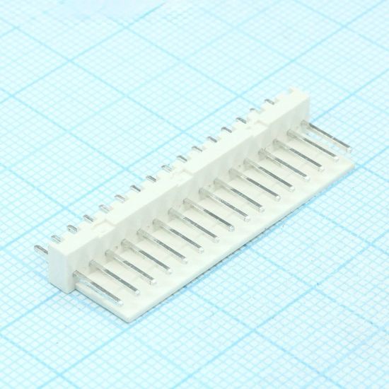 Разъём WF-16 2,54мм / 640456-16TE / DS1070-16MV / L-KLS1-2.54-16-S / H2510