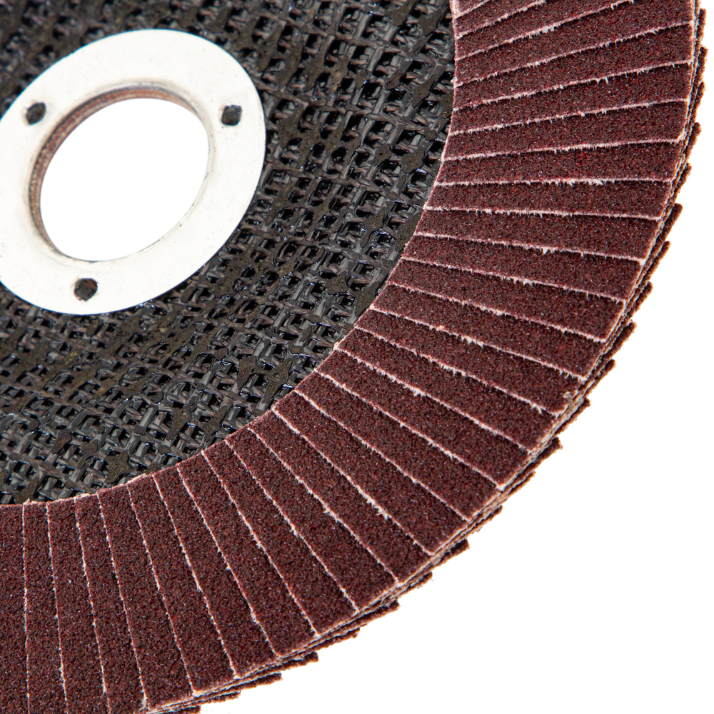 Круг лепестковый торцевой КЛТ-1, зернистость Р 60(25Н), 150 х 22.2 мм, "БАЗ" Россия