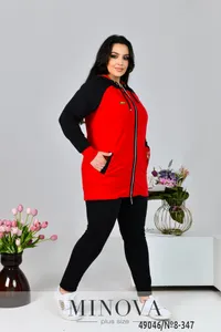 Костюм 8-347-красный Minova