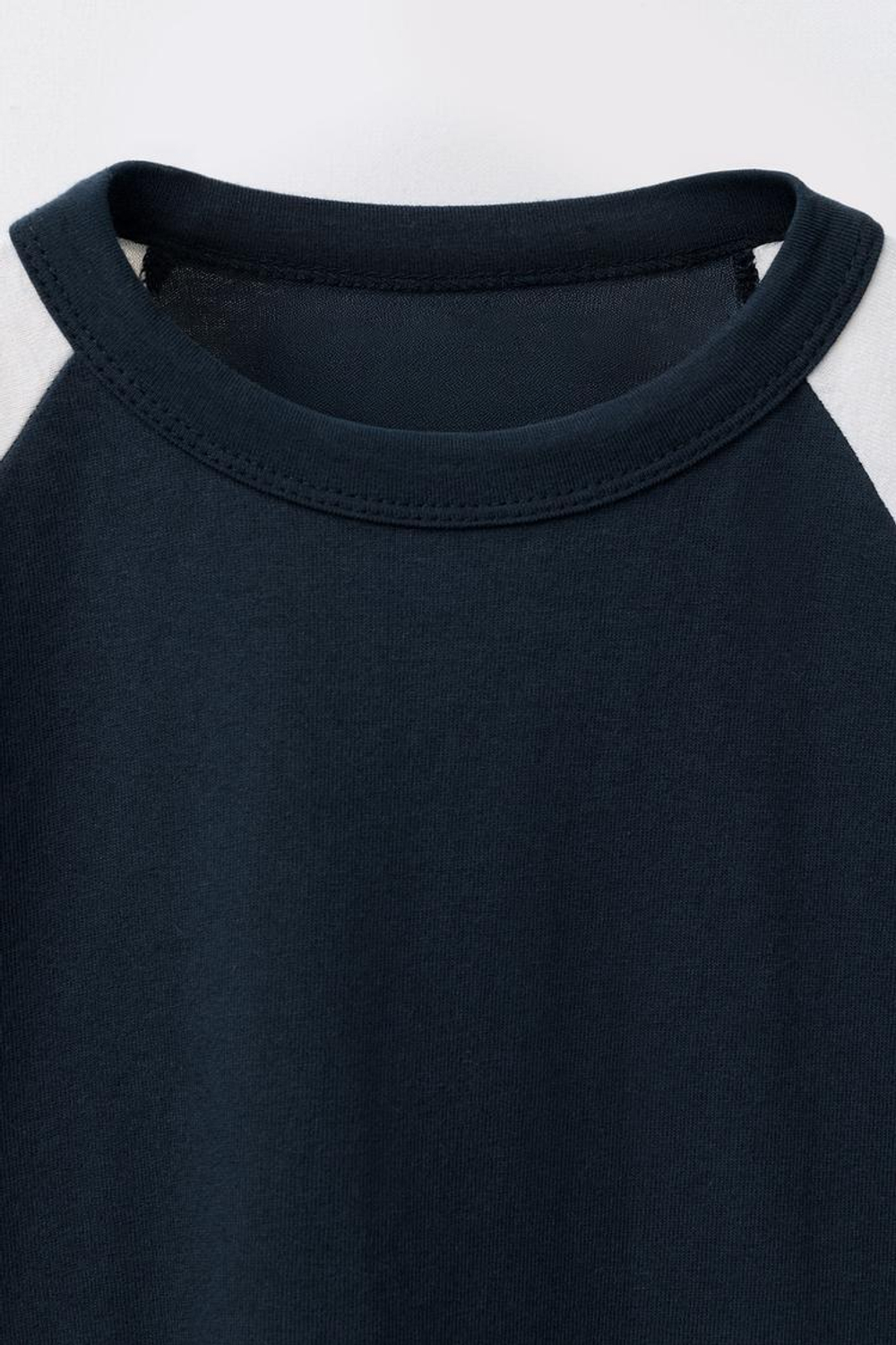 ZARA Х BENSIMON ® ЛОНГСЛИВ С ДЛИННЫМИ РУКАВАМИ, ТЕМНО-СИНИЙ