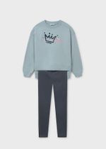 толстовка с леггинсами