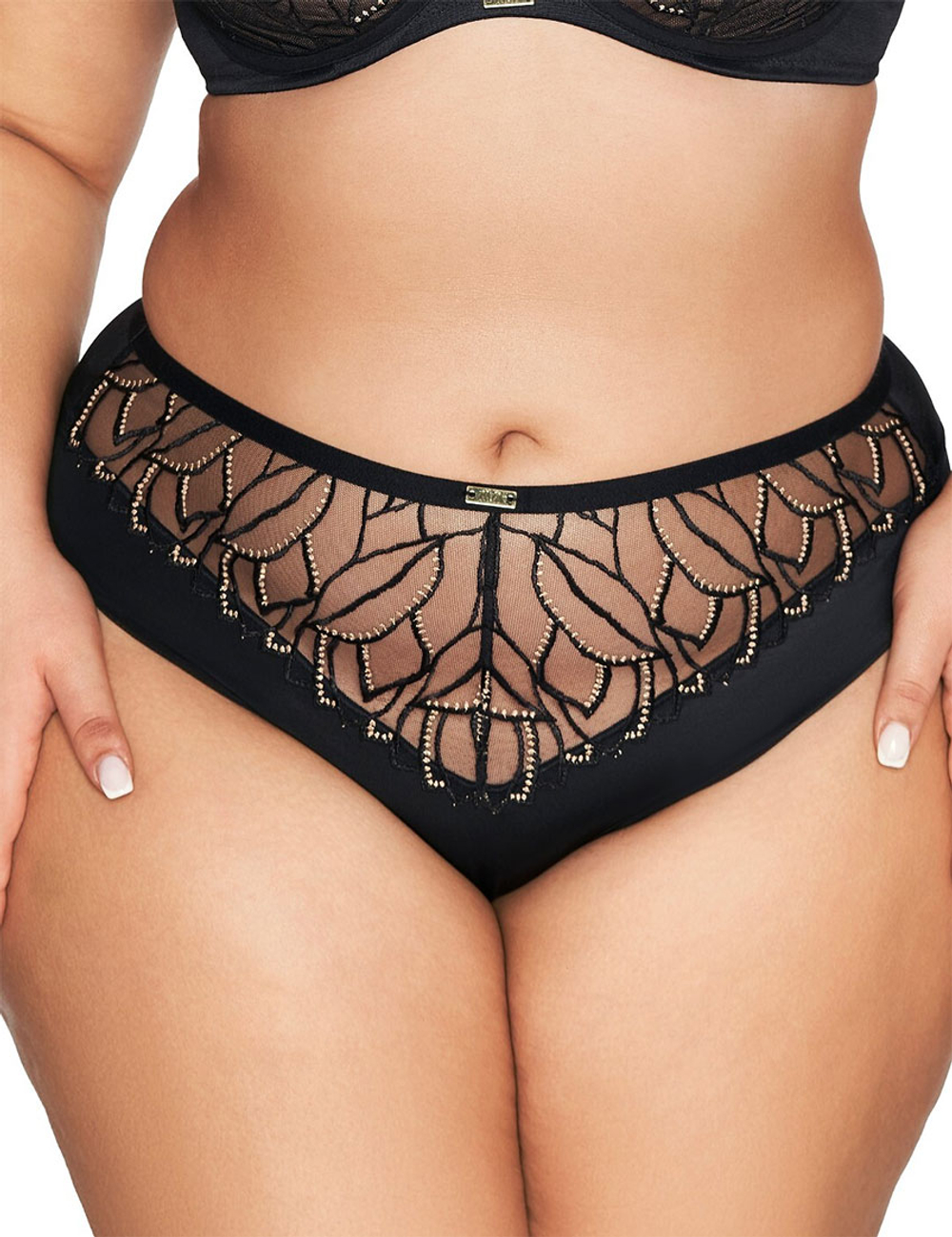 Трусы бразилиана Ava MIRAY 2115 brazilian Black