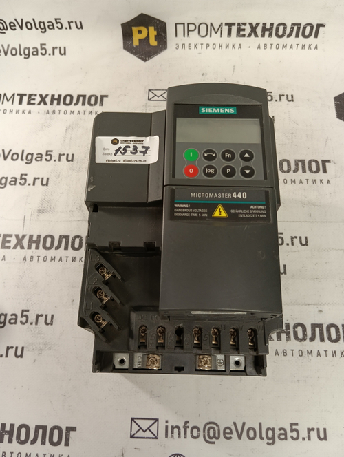 Siemens 6SE6440-2UD24-0BA1 б/у