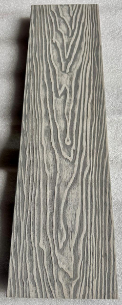 Террасная доска ДПК Best decking Light Тиснение/широкий вельвет цвет: Серый