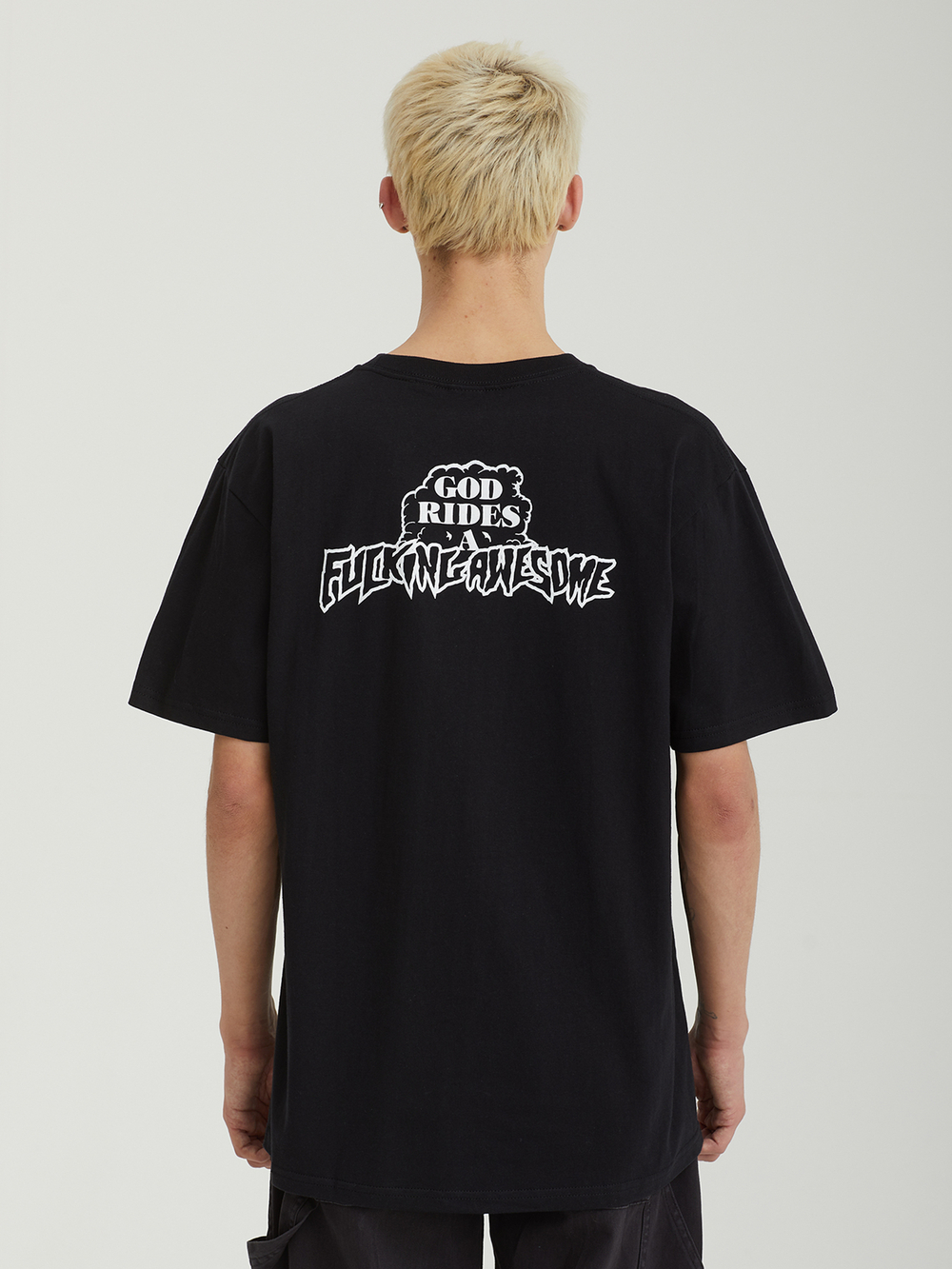 Мужская Футболка God Rides Fa