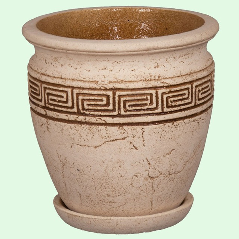 Горшок шамотный Веста d29 h30 10л