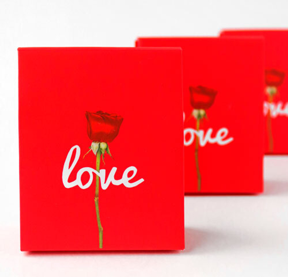 Пакетик подарочный с рисунком «Розочка» для мини‑подарков.