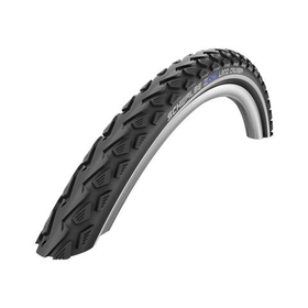 Покрышка 26x2.00 (50-559) 05-11101038.01 LAND CRUISER PLUS, PunctureGuard, HS450, SBC, B/B+RT (светоотр полоса) черная SCHWALBE