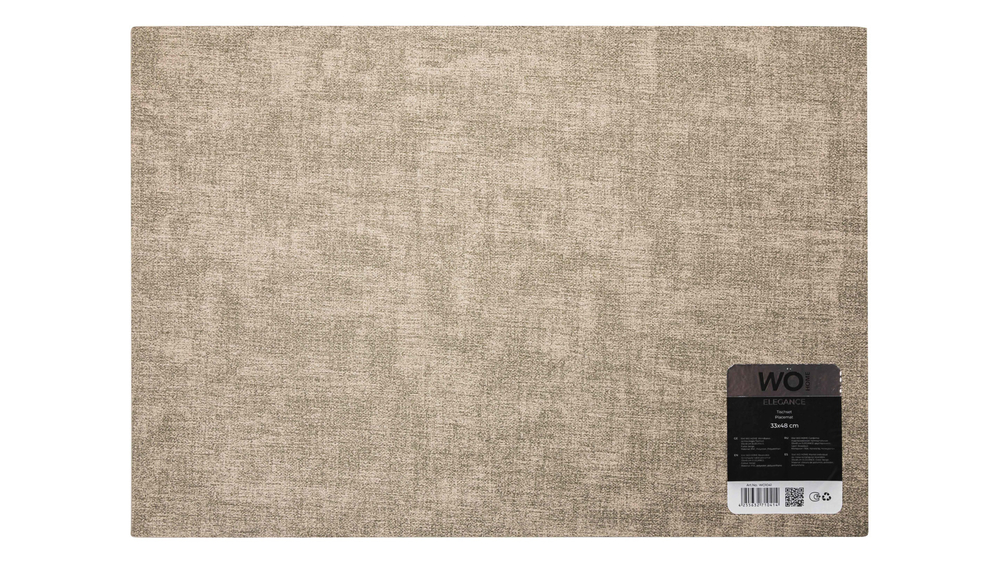 Салфетка подстановочная 33х48см Wo Home Elegance бежевая
