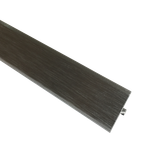 T - образный алюминиевый профиль для стыковки напольных покрытий графит глянец (браш) 18х2700мм