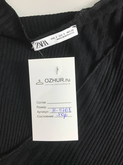 Кофта Zara с коротким рукавом, маркировка S, визуально на 44 размер