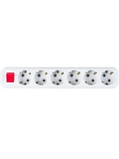 Колодка удлинителя 6-м с заземлением с выключателем