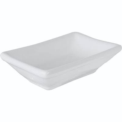 Белый прямоугольный соусник «Кунстверк» (объем 50 мл.) (Цвет: белый)