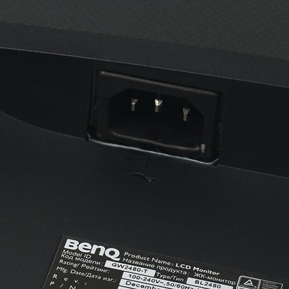 Монитор BENQ BL2480 23,8" (60 см), 1920x1080, 16:9, IPS, 5 ms, 250 cd, VGA, HDMI, DP, черный, 9H.LH1LA.***