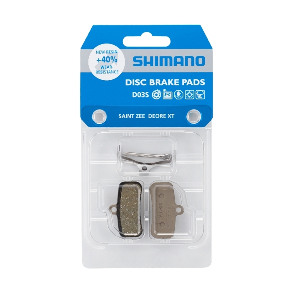 Тормозные колодки под диск Resin D03S Incl Spring/Split Pin 1 пара