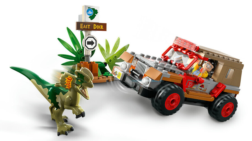 Конструктор LEGO Jurassic World 76958 Засада Дилофозавра