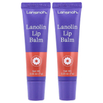 Lansinoh, бальзам для губ с ланолином, 2 шт. в упаковке, 7 г (0,25 унции)
