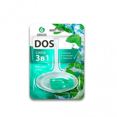 GraSS  Подвесной блок для унитаза DOS 3 в 1 "Мятная сила"