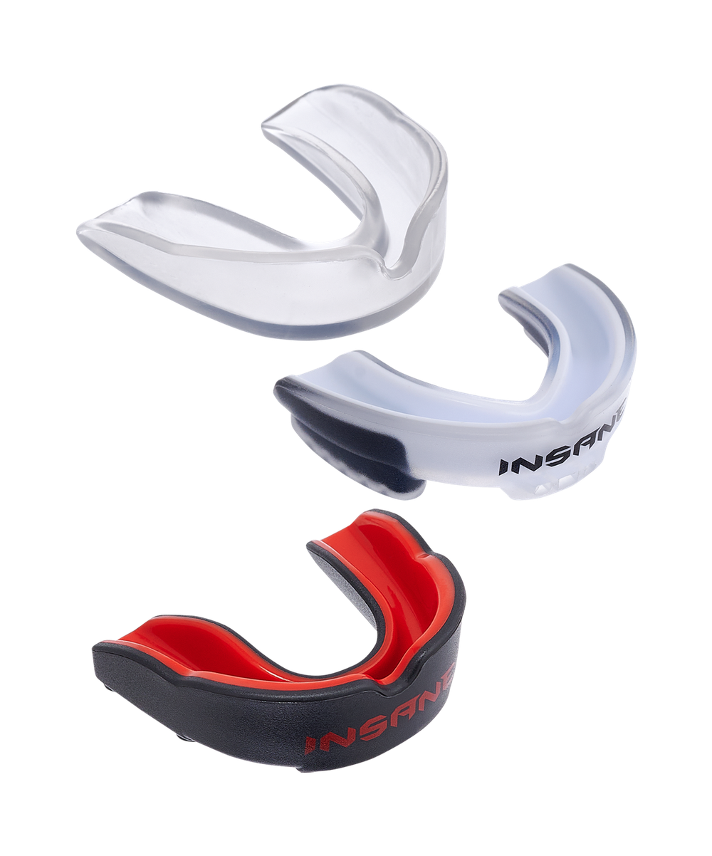 Капа 1-челюстная LYNX, ЭВА, белый/черный, детский