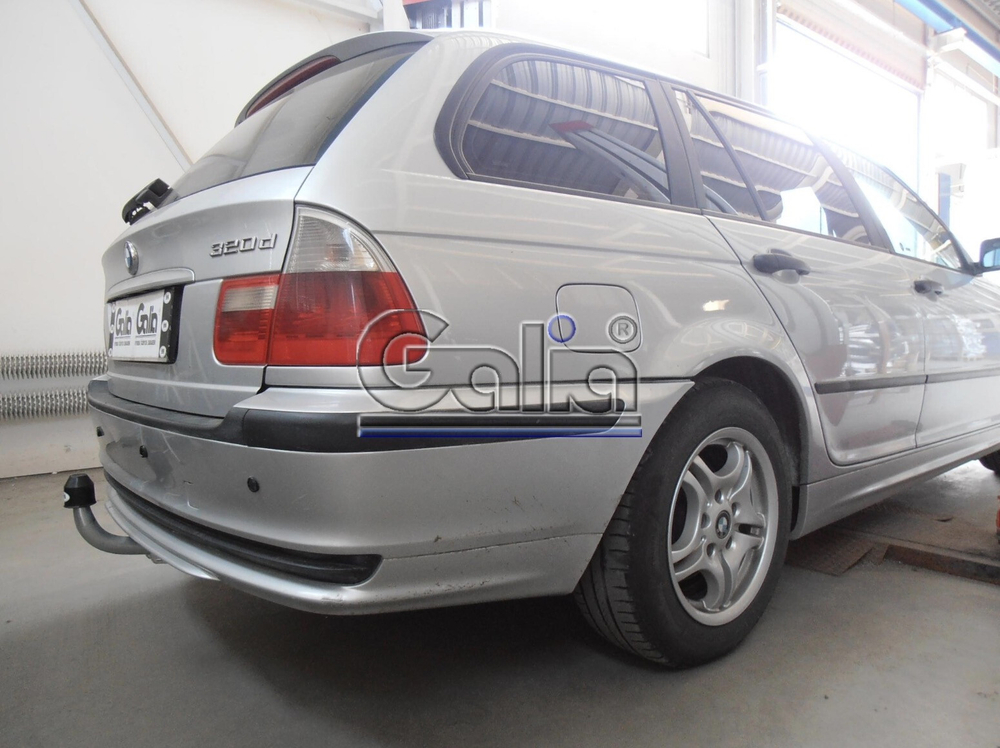 Фаркоп оцинкованный Galia B009A для BMW 3-Series E46 седан/универсал/купе 1998-2005(паспорт и сертификат в комплекте)(без электрики)
