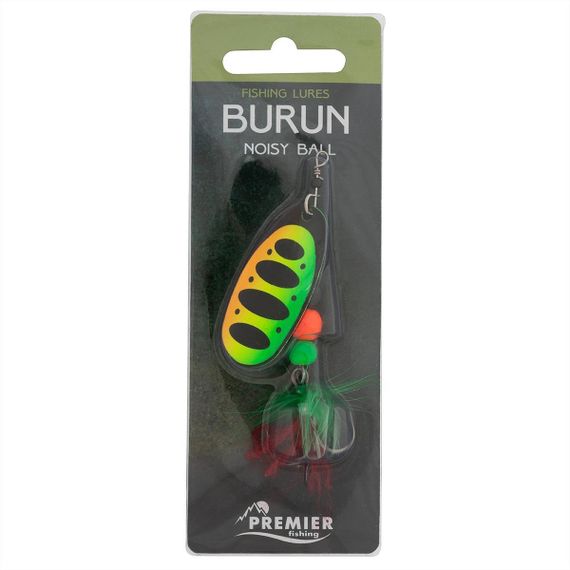 Блесна вращ. BURUN Noisy Ball C4 №3, 9гр Premier (PR-BR-NB-SPRH12A-C4-N3)