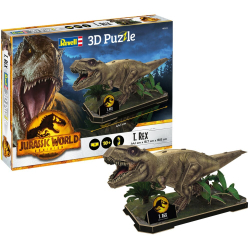 Revell - Пазл 3D Мир Юрского периода Ти-Рекс 45 элементов. 00241 / артикул   00241  / GTIN 4009803002415