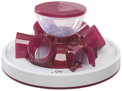 Развивающая игрушка-кормушка для кошек, ø 28 см/14 см, Trixie