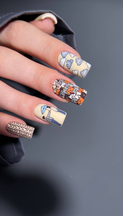 Swanky Stamping Пластина для стемпинга 173