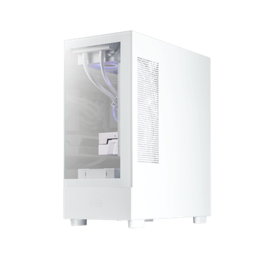 Корпус PCCooler C3Q500 WH ATX/mATX/ITX Type-C, USB3.0, USB2.0 Белый