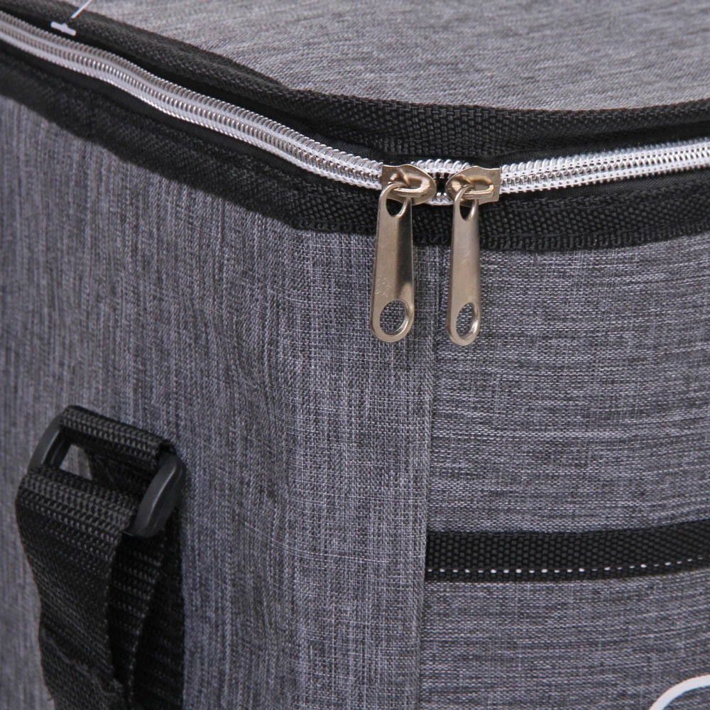 Термосумка 20 л, 36*18*30 см, M2050-1G, серый