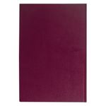 Книга учета 96 л., клетка, твердая, бумвинил, блок офсет, А4 (200х290 мм), BRAUBERG, бордовая, 130224