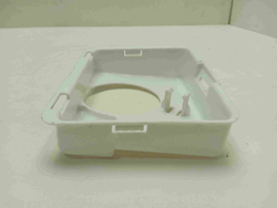 WF8500NHW кт223 Панель сливного фильтра для стиральной машины Samsung WF8500NHW б/у