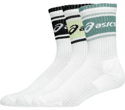 Теннисные носки Asics Logo Crew 3P - White