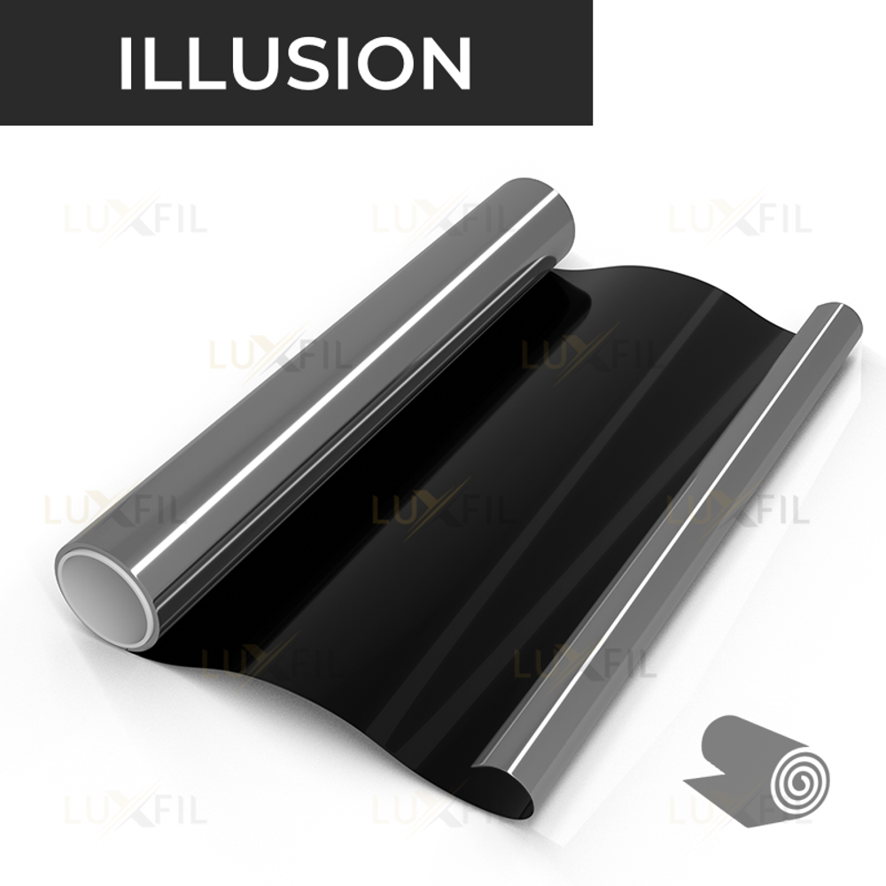 Пленка солнцезащитная зеркальная ILLUSION LUXFIL, (рулон)