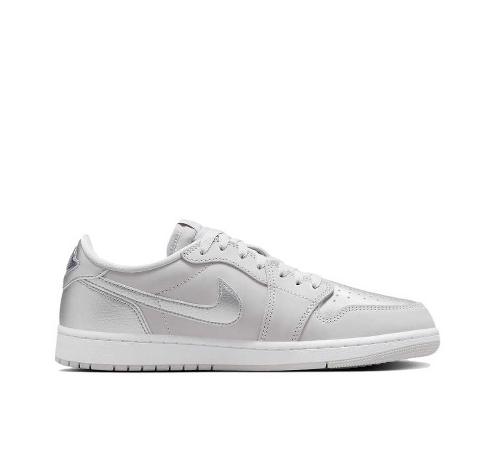Мужские кроссовки Air Jordan 1 Retro Low OG 'Metallic Silver' CZ0790-002