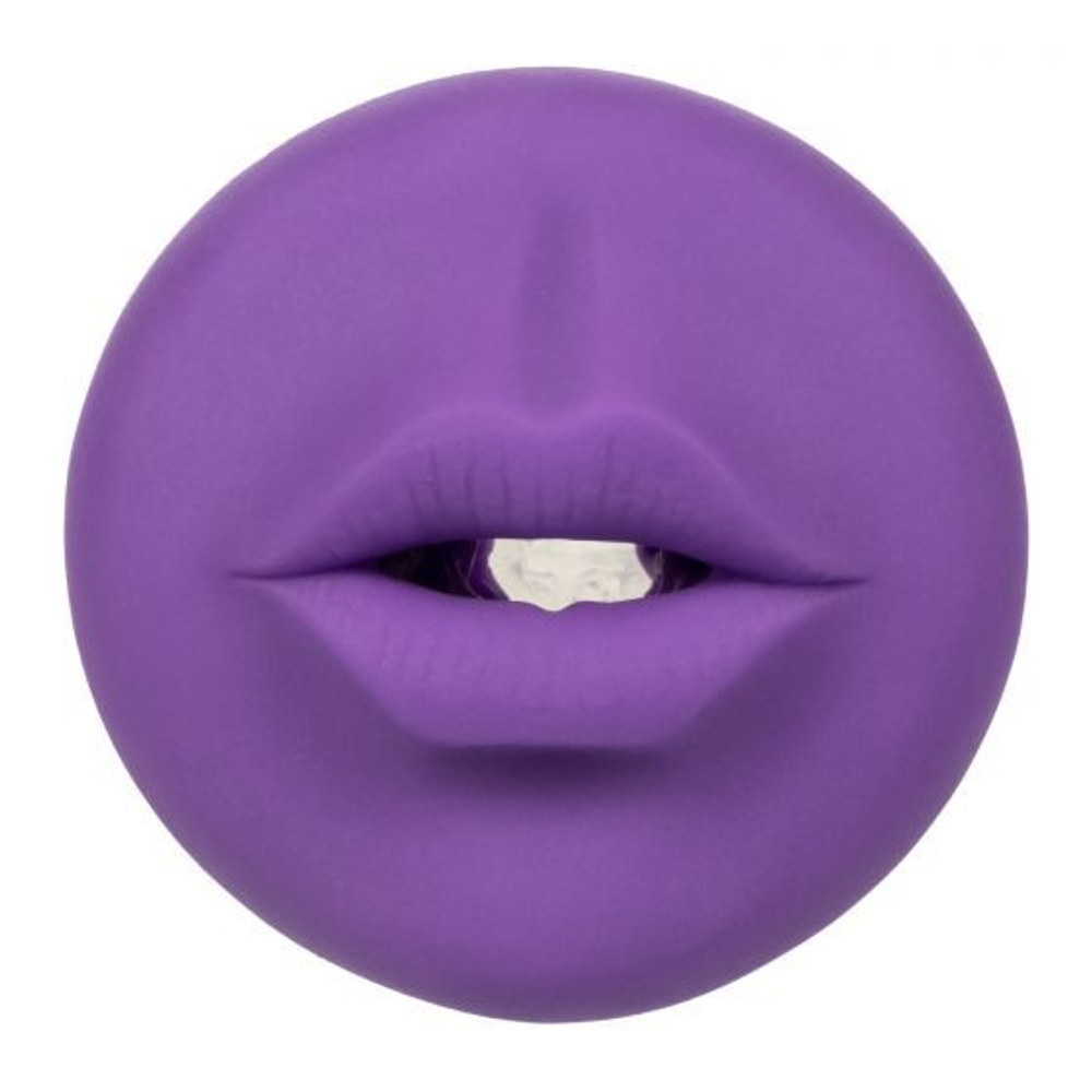 Ультрамягкий мастурбатор-ротик Deep Throat Grip (Цвет: прозрачный)