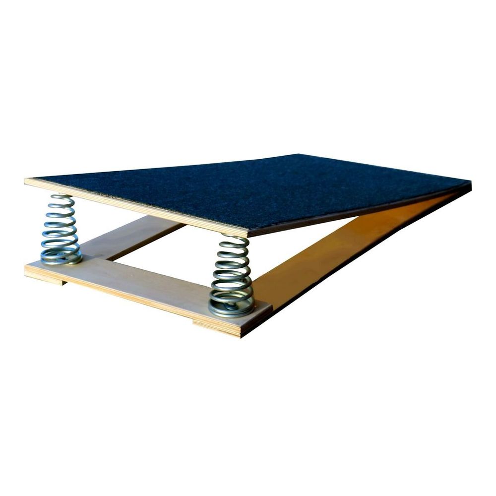 Мостик гимнастический подкидной - деревянная рама - фанера на пружинах