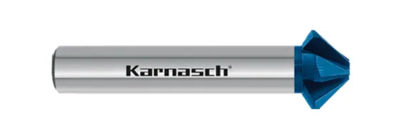 Зенковка Karnasch Ø10,4 мм с покрытием Blue-Tec, 90°, арт. 40.3045-0104