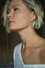 Серьги с подвеской Ad Gloriam, позолота