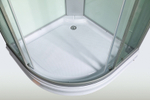 Душевая кабина WeltWasser WW500 Werra 1002 100x100 10000003227 профиль Хром стекло прозрачное