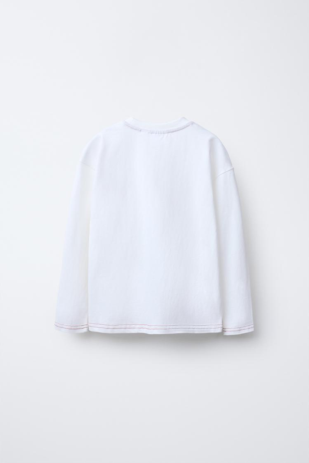 ZARA ПИЖАМА В ПОЛОСКУ С НАШИВКОЙ, ЦВЕТ БУРГУНДСКОГО ВИНА