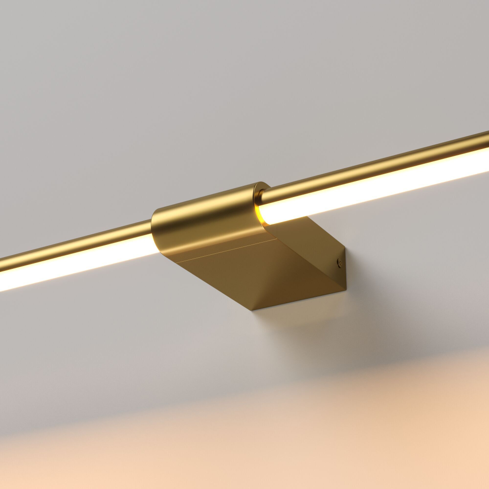 Светильник настенный светодиодный Luar латунь 3000K 40153/LED
