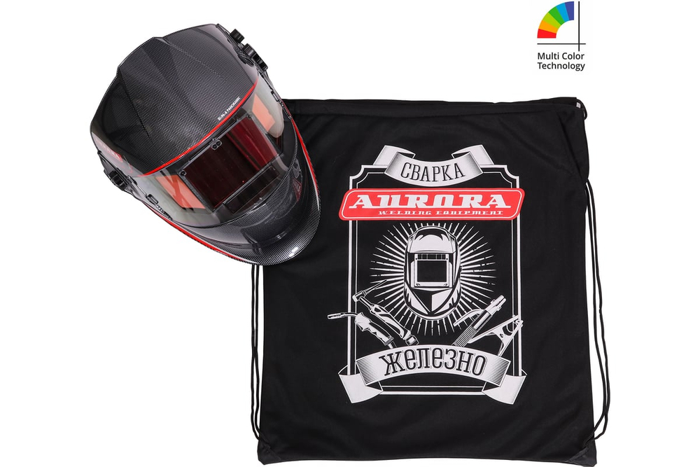 Маска сварщика Хамелеон Aurora SUN-9 PANORAMIC с сумкой 40339